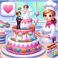 Wed Party Cake Factory Game