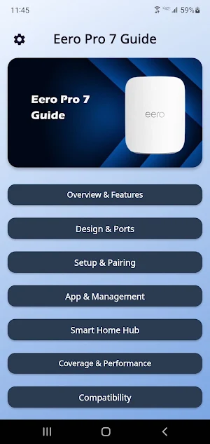 Eero Pro 7 Guide Screenshot 1