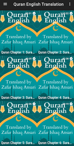 Quran Translated in English Screenshot 1