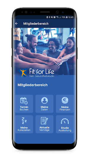 Gesundheitsstudio FitforLife Screenshot 1