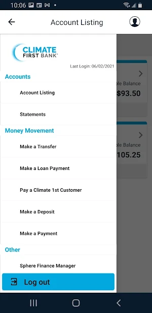 Climate First Bank Personal Screenshot 1