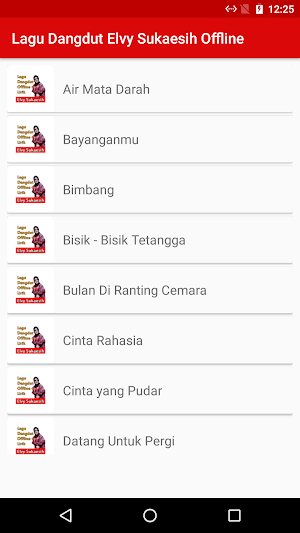 Lagu Elvy Sukaesih + Lirik Screenshot 0