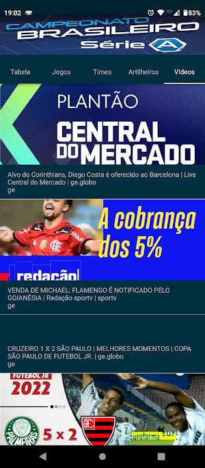 Brasileirão Série A Screenshot 2