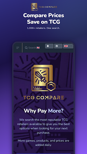 TCGCompare: TCG Price Compare Screenshot 0