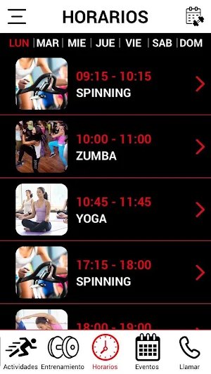 Let´s Go Fitness 365 Screenshot 2
