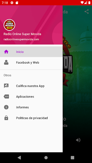 Radio Online Super Movida Screenshot 2