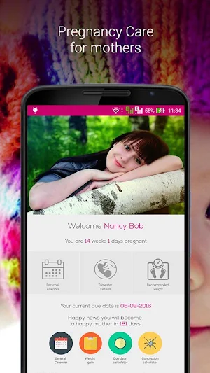 Pregnancy Tracker : Baby Stages, Calendar & Guide Screenshot 0