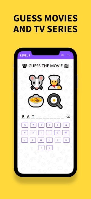 Guess the Movie & Serie Emojis Screenshot 0