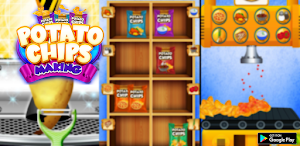 Potato Chips Maker Game Screenshot 0