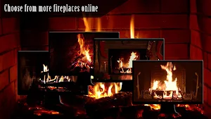 Beautiful Log Fireplaces HD Screenshot 2