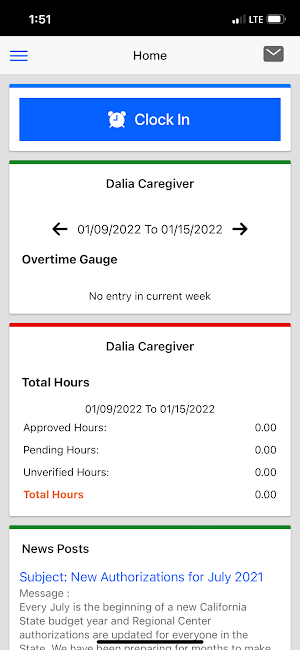 AveannaCare Mobile EVV Screenshot 1