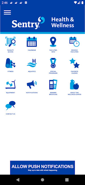 Sentry Wellness Screenshot 1