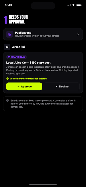 Your NIL Deal Screenshot 3