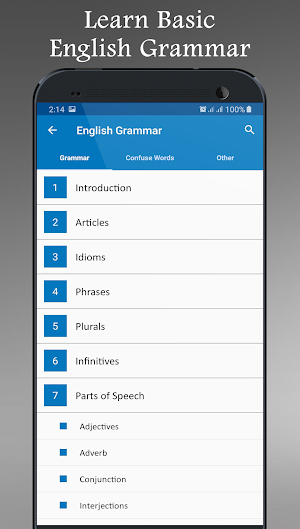 Learn English with Quiz Offline Screenshot 3