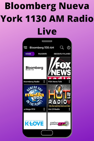 Bloomberg Nueva York 1130 AM Radio Live Screenshot 3