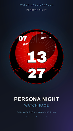 Persona Night Watch Face Screenshot 3
