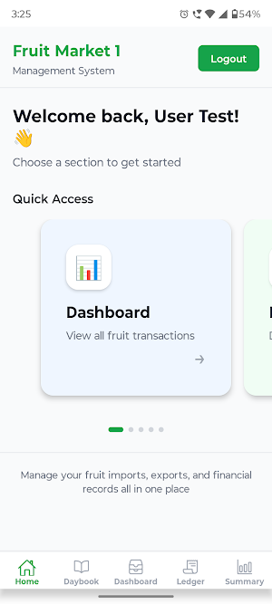 Fruit Market App Screenshot 3