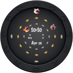 Paws Orbit - Watch Face Screenshot 0