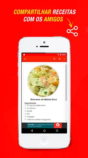 Receitas de Macaxeira Screenshot 2