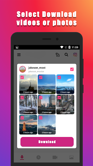 Video Downloader for Instagram Screenshot 1