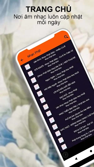 Nhạc Phật Giáo Nghe Nhiều Screenshot 0