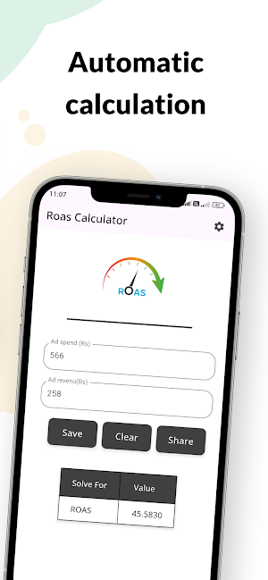 ROAS Calculator Screenshot 2