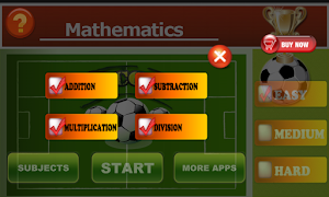 Soccer Math Game Screenshot 1