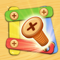 Woody Unscrew Puzzle