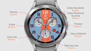 IWF Racing Pro watch face Screenshot 1