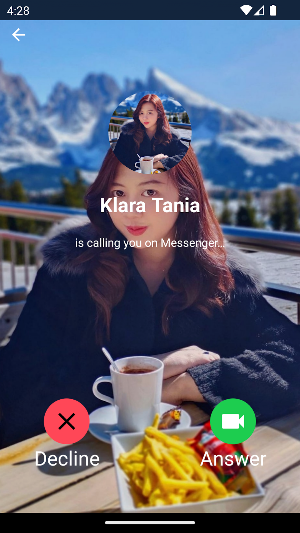 Klara Tania Video Call Prank Screenshot 2