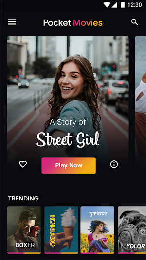 PocketMovies - Template Screenshot 1
