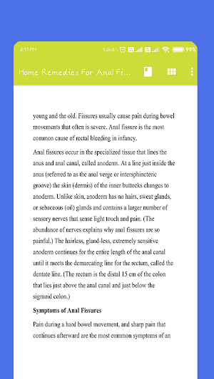 Home Remedies For Anal Fissures Screenshot 2