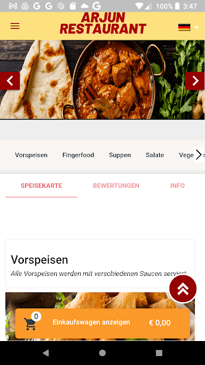 Arjun und Italienische Kuche Screenshot 2