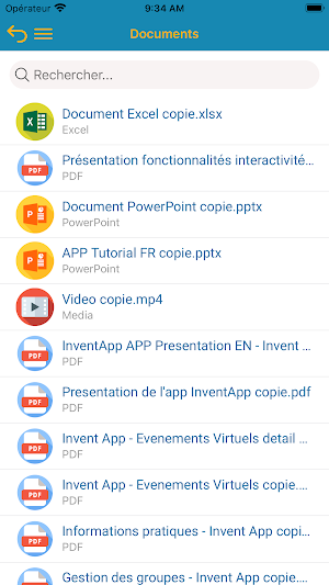 Mon Appli Event Screenshot 1