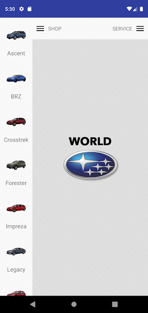 World Subaru Screenshot 0