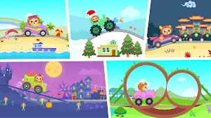 Fun Kid Car Games for toddlers Screenshot 2