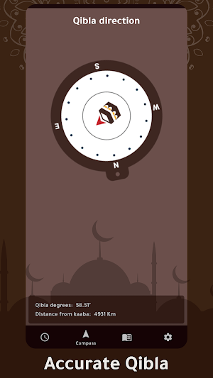 Salaat Times - Prayer Times, Adan, Quran and Qibla Screenshot 1