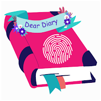 Secret diary with lock-journal