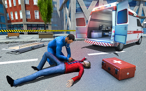 City Ambulance Rescue Emergency Driving Screenshot 2