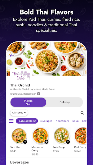Thai Orchid Albany Screenshot 1