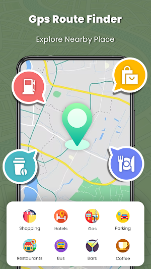 GPS Route Finder Screenshot 2