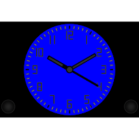 Analog alarm clock hpaz