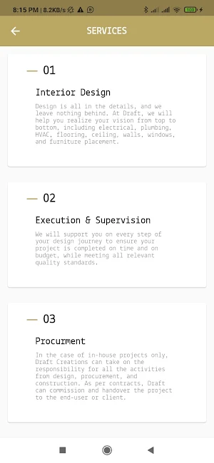 LuxuryLine Screenshot 1