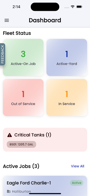 J2 TMS App Screenshot 0