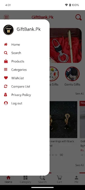 GiftBank Screenshot 1