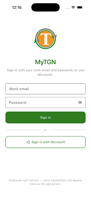 MyTGN Screenshot 0