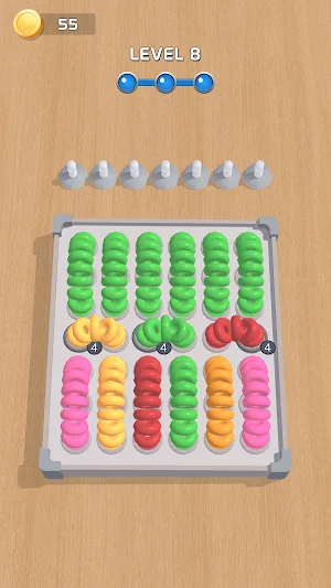 Springy Jam: Color Sort Screenshot 3