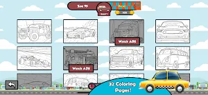 Car Coloring Games Screenshot 3