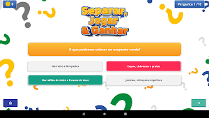 Reciclar, Jogar e Ganhar Screenshot 1