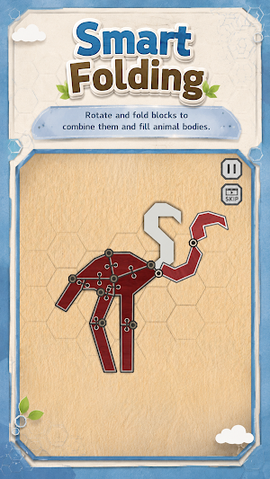 Fold Puzzle Animals Screenshot 1